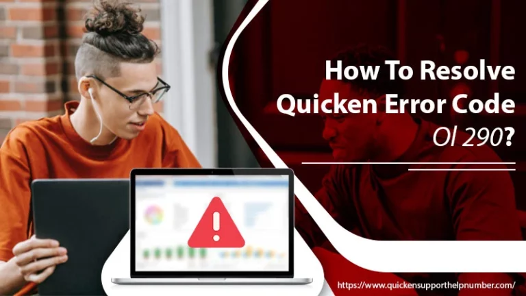 Quicken Error Code OL 290